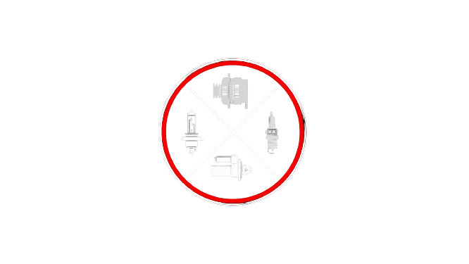 Electro auto parts logo